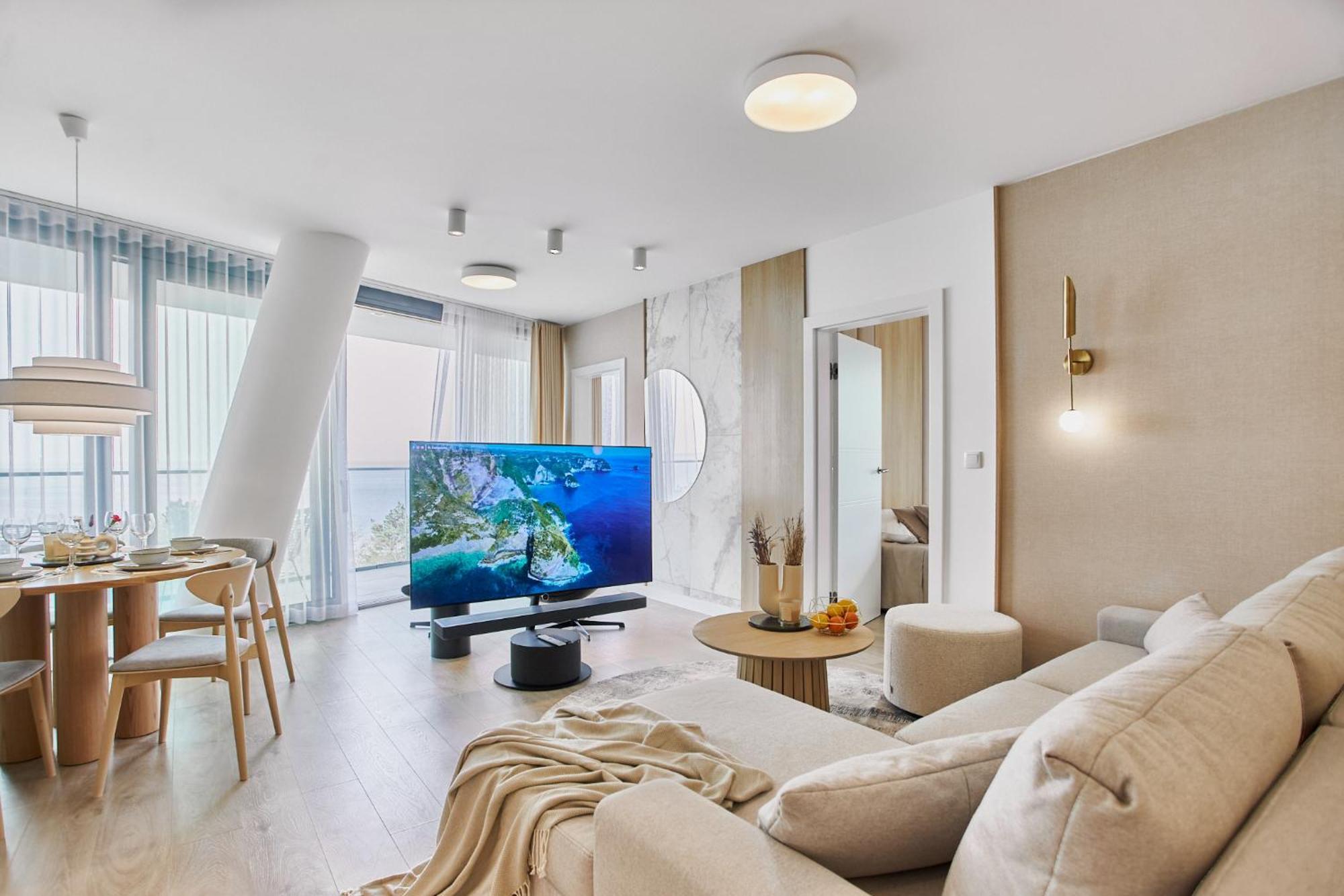 Wave Beachfront Family Apartment Miedzyzdroje Luaran gambar